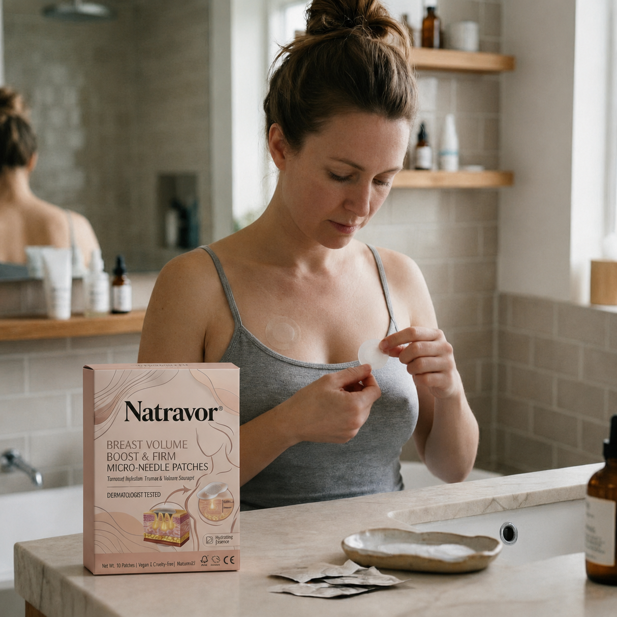 š„Limited-time 60% sale--NATRAVORĀ® Targeted Breast Enhancement Advanced Nano-Microneedle Patches