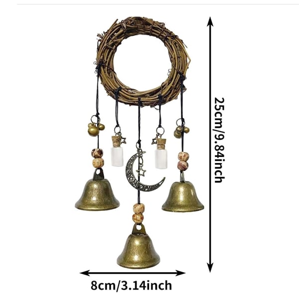๐ฎ Witch Bell for Enchanting Boho Home Decor
