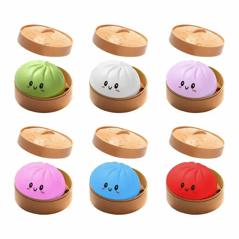 Dumpling Pop™ Mystery Squishy Box | Blind Box Fidget Toy