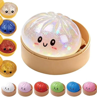 Dumpling Pop™ Mystery Squishy Box | Blind Box Fidget Toy
