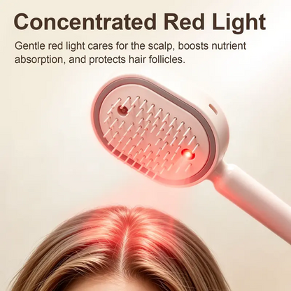 🔥NATRAVOR™ 5-in-1   Electric Mist Detangling Brush for Frizz & Scalp Massage