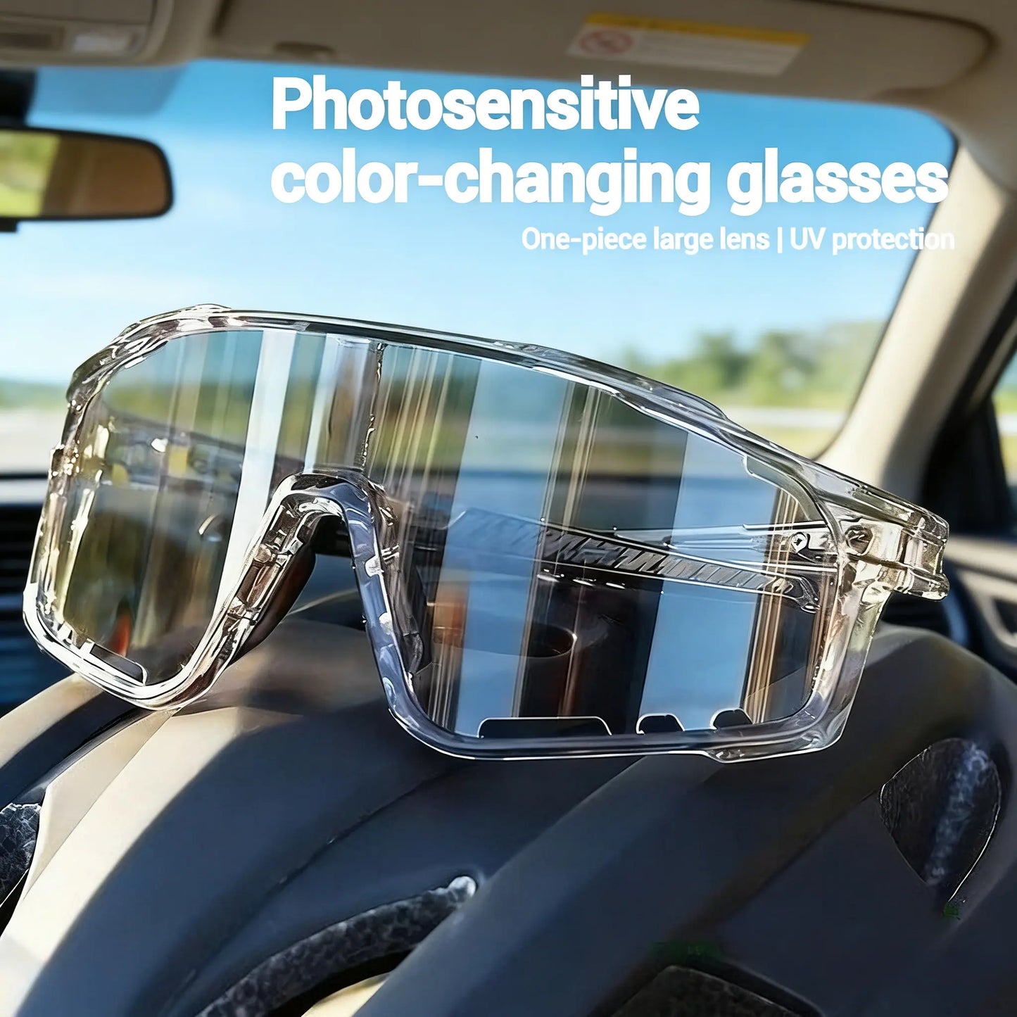 UV-Protective Sunglasses for Hiking & Cycling