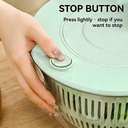 Large Capacity Multi-Function Pump Salad Spinner