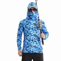 Camouflage blue