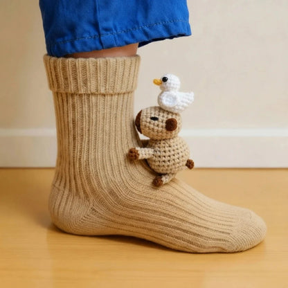 🎁 Last Day 50% OFF – Cozy 3D Knit Animal Socks, Cute & Comfy for You or a Lovely Gift 💝