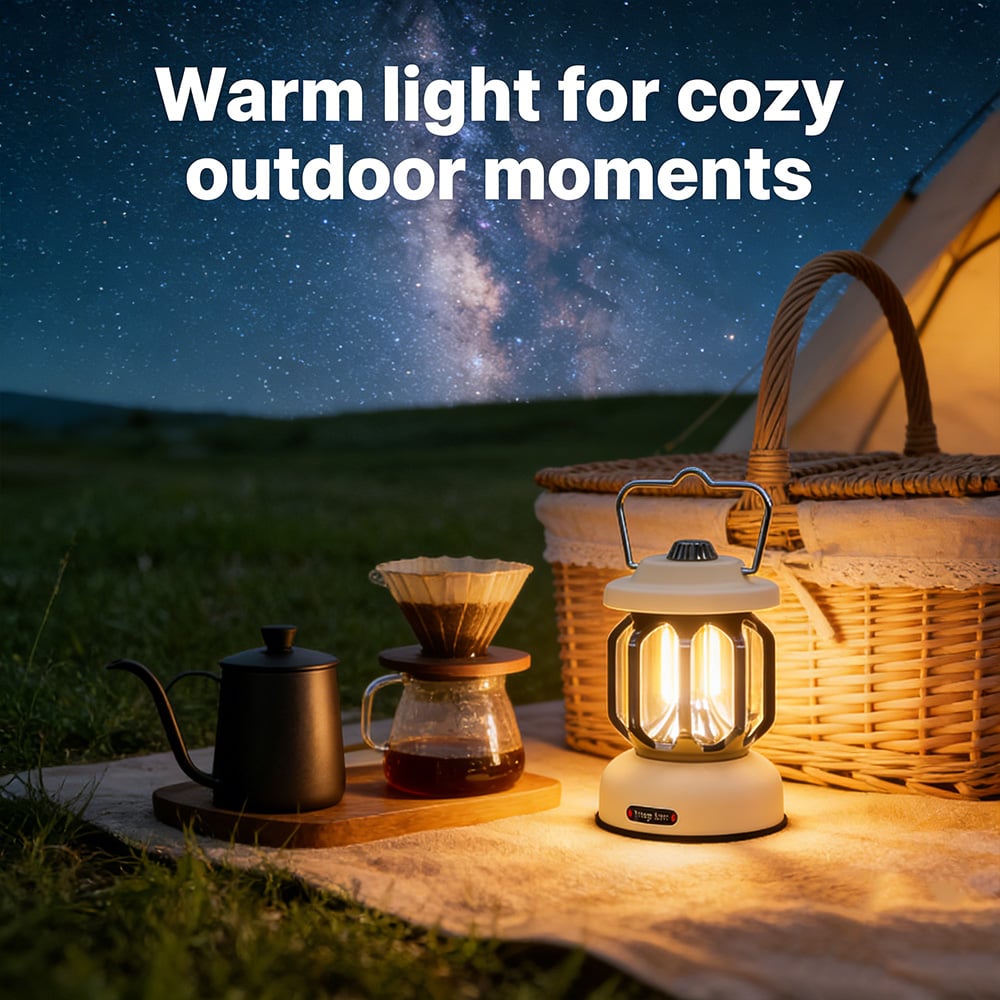 🏕️ Rechargeable Camping Lantern
