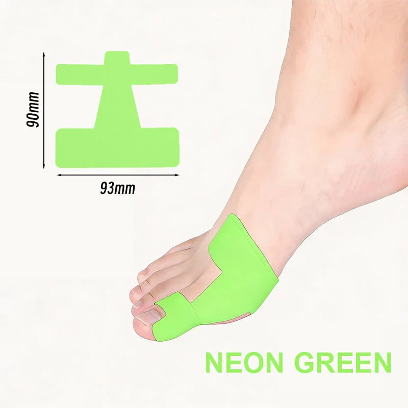 🛡️ Premium Pre-Cut Bunion Tape | Sweatproof Elastic Athletic Tape for All-Day Wear 🩹✨