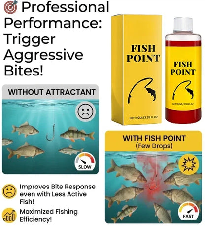 🎣 Concentrated Fish Attractant Liquid – 🐟Fast-Acting Red Worm Formula -8JX3