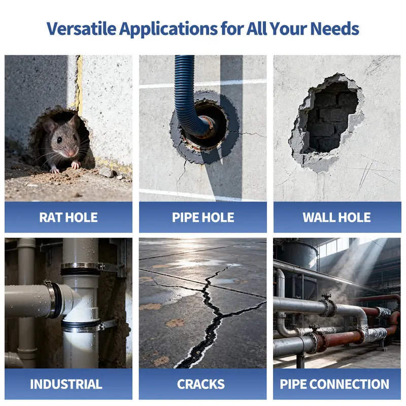 🔧💧 Waterproof Moldable Wall Seal Putty – Instantly Fill & Seal Cracks