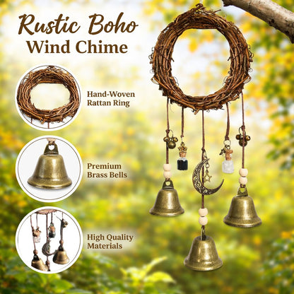 🔮 Witch Bell for Enchanting Boho Home Decor