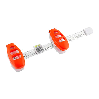 Professional Picture Hanging Tool with Level and Ruler - Frame Alignment Kit for Drywall & Wood Walls, Precise Placement Tool