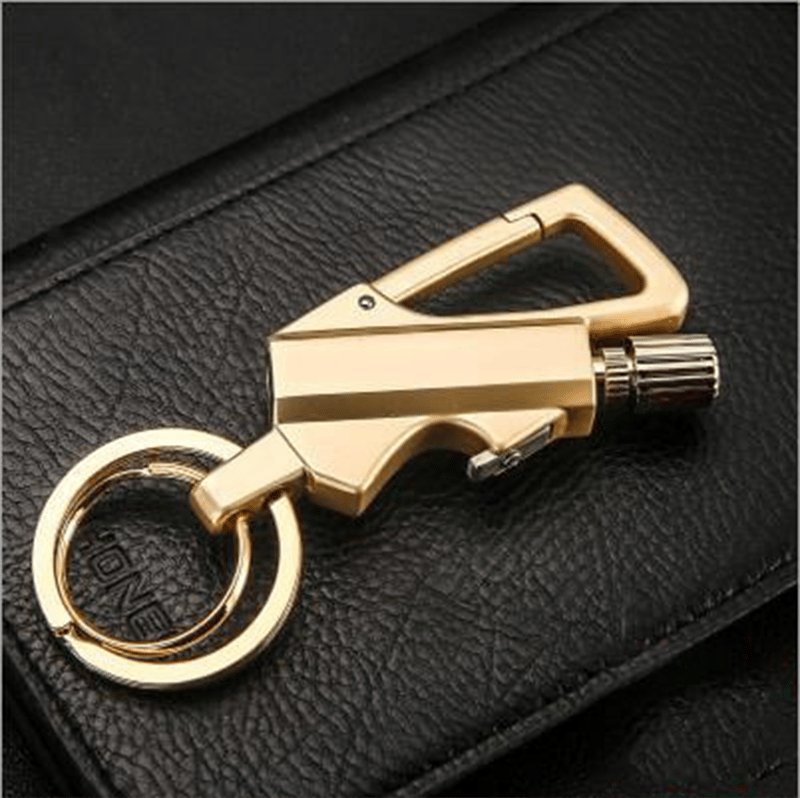 ✨ Permanent Match Infinity Lighter with Multitool Keychain Bottle Opener