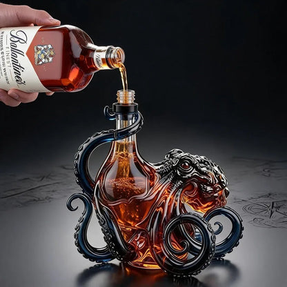 🎁 Father’s Day 49% OFF – The Kraken Rum Edition 3D Octopus Bottle 🐙🥃