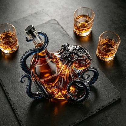 🎁 Father’s Day 49% OFF – The Kraken Rum Edition 3D Octopus Bottle 🐙🥃