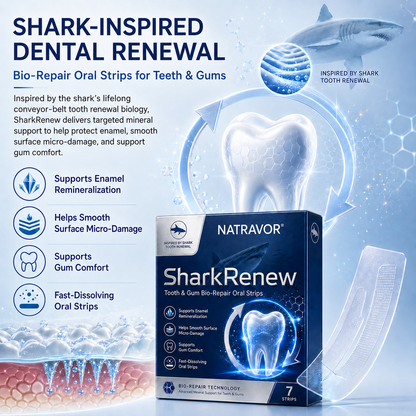 🦷NATRAVOR® SharkRenew Bio-Mineral Tooth Repair Gel