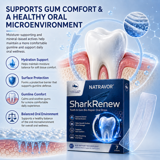 🦷NATRAVOR® SharkRenew Bio-Mineral Tooth Repair Gel