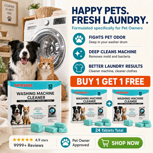 🧼 Washing Machine Cleaning Tablets – Powerful Odor Removal & Deep Washer Care