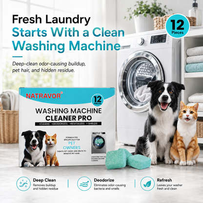 🧼 Washing Machine Cleaning Tablets – Powerful Odor Removal & Deep Washer Care