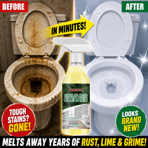 NATRAVOR 🔥Bathroom Cleaner for Tough Toilet & Sink Stains