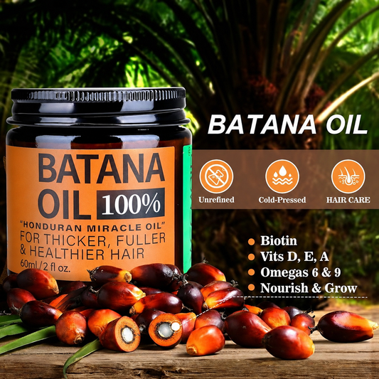 Buy 1 Get 1 Free🔥Batana Oil for Hair Growth,Raw Organic Batana Mask from Honduras🌱