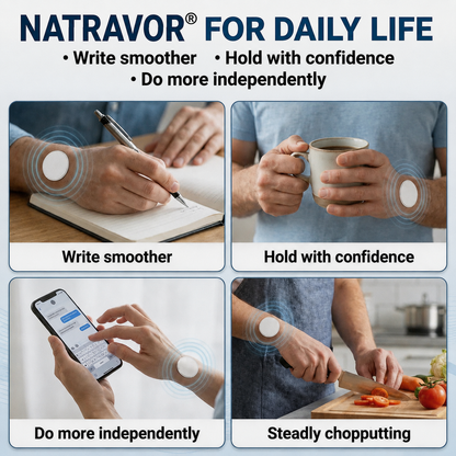 💪 NATRAVOR® Tremor Control Patch – Comfortable Daily Support for Steadier Hands