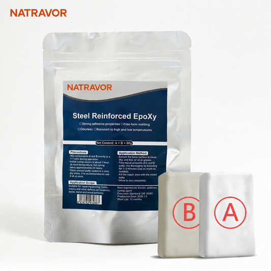 🛠️✨ NATRAVOR™ Industrial Strength Epoxy Putty – Fast & Permanent Repairs