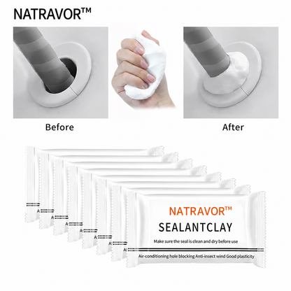 🔧💧 Waterproof Moldable Wall Seal Putty – Instantly Fill & Seal Cracks