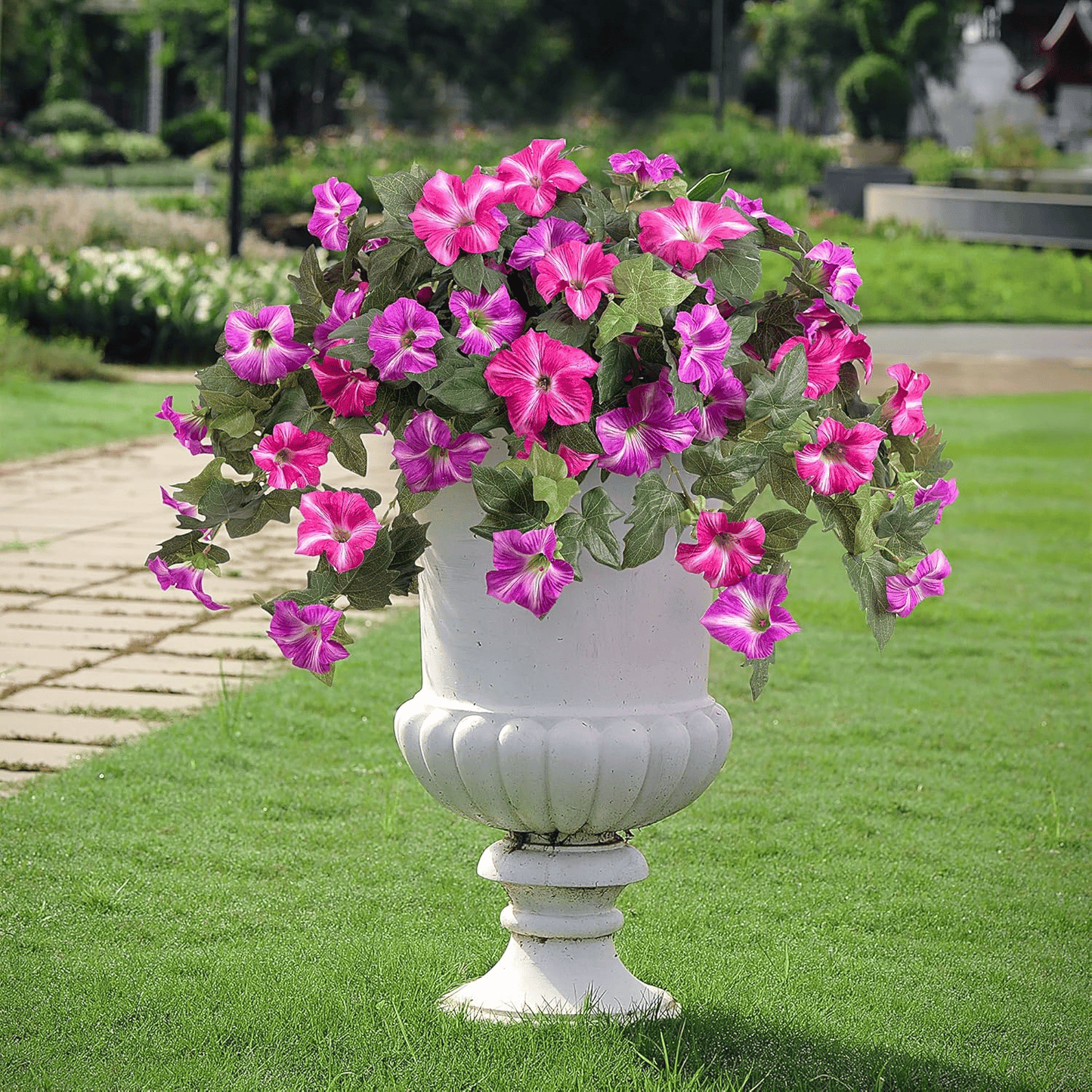 🔥Hot Sale 60% OFF🔥 Spring Faux Petunias – UV Resistant, No Fade, Long-Lasting