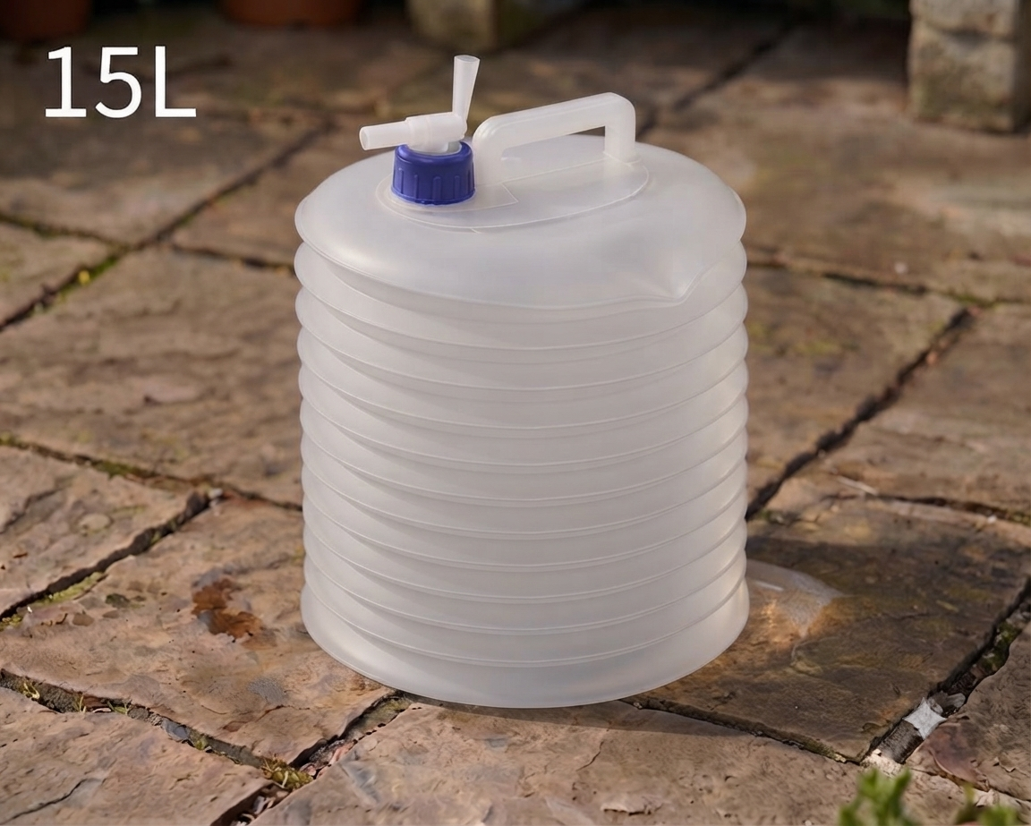 Collapsible Water Container with Spigot