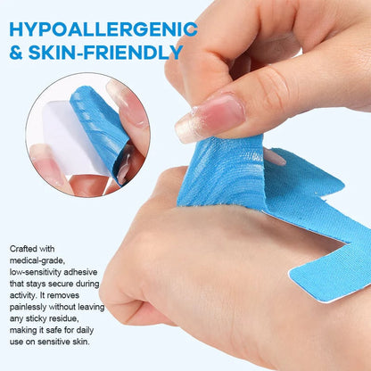 🛡️ Premium Pre-Cut Bunion Tape | Sweatproof Elastic Athletic Tape for All-Day Wear 🩹✨