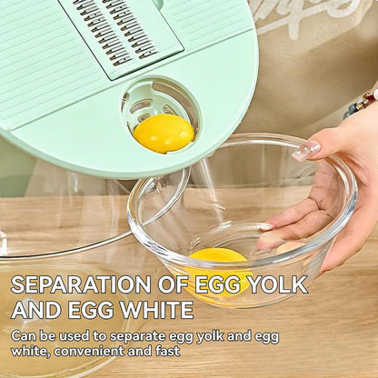 Large Capacity Multi-Function Pump Salad Spinner