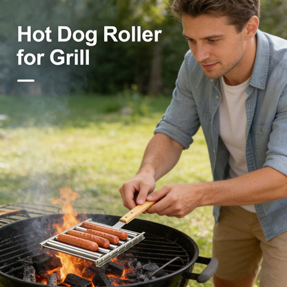 🌭 Hot Dog Roller for Grill