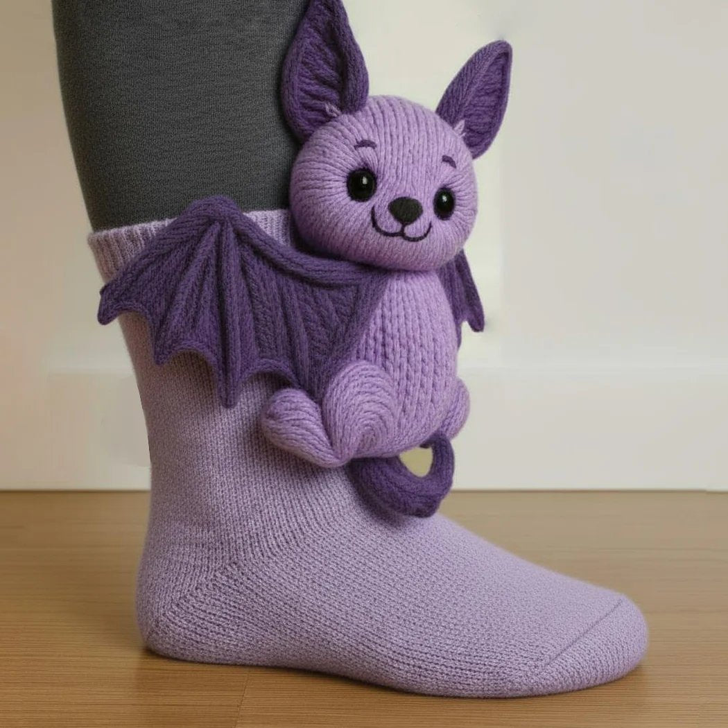 🎁 Last Day 50% OFF – Cozy 3D Knit Animal Socks, Cute & Comfy for You or a Lovely Gift 💝
