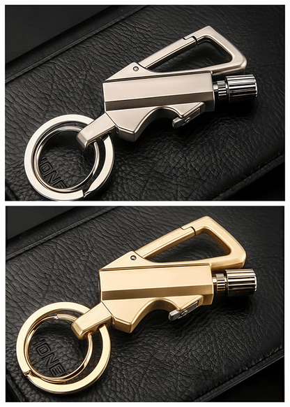 ✨ Permanent Match Infinity Lighter with Multitool Keychain Bottle Opener