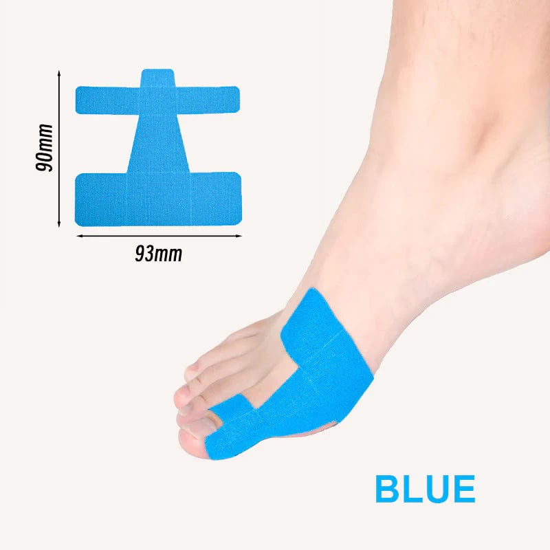 🛡️ Premium Pre-Cut Bunion Tape | Sweatproof Elastic Athletic Tape for All-Day Wear 🩹✨