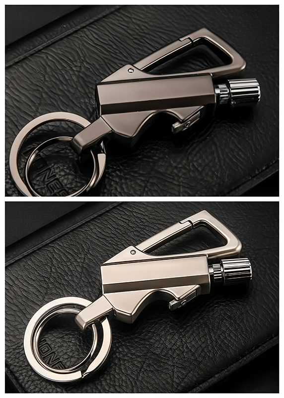 ✨ Permanent Match Infinity Lighter with Multitool Keychain Bottle Opener