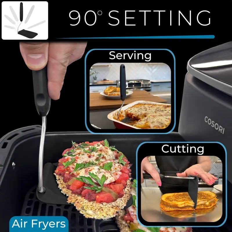 Adjustable Angle PPSU Spatula -A must have kitchen gadget!🍳
