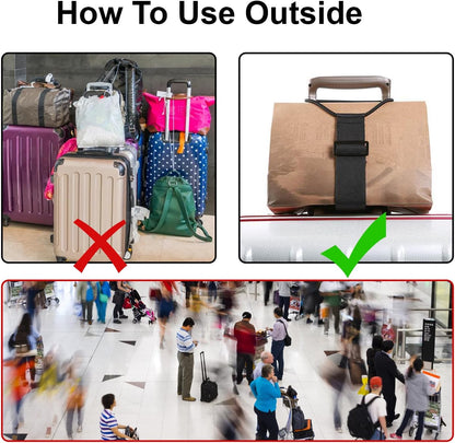 🔥Buy 2 Get 1 Free💥Multi Use Strong Adjustable Luggage Connector Straps