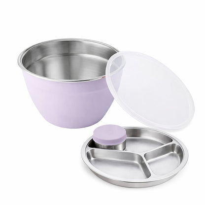 Stainless Steel Salad Bowl Kit🌱🍽️