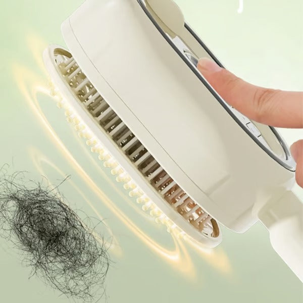 🔥NATRAVOR™ 5-in-1   Electric Mist Detangling Brush for Frizz & Scalp Massage