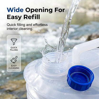 Collapsible Water Container with Spigot